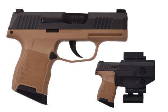 SIG SAUER P365 9MM BK/FDE 10+1 PCK OR