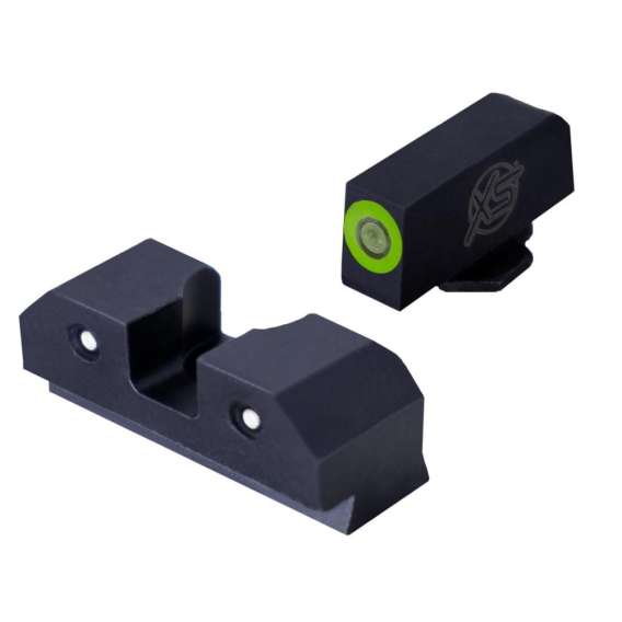 XS Sights RD3 Night Sights Set for Glock 17/19 Green Bulk 20/ct