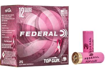 FED TOP GUN 12GA 2.75" #8 PNK 25/250
