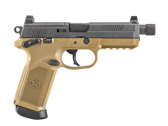 FNX-45 TAC 45ACP BLK/FDE 15+1#