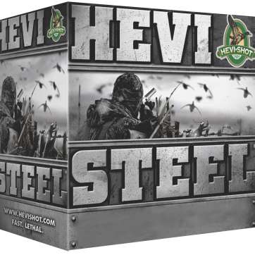 HEVI-Shot HEVI-Steel Shotshells 12 ga 3-1/2"" 1-3/8 oz  1550 fps #1 25/Box