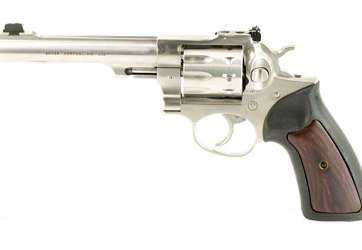 RUGER GP100 22LR 5.5" STS AFO