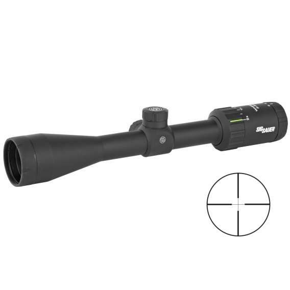 SIG SAUER WHISKEY3 3-9X40 1" QUADPLX#
