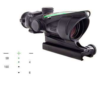 TRIJICON ACOG BAC 4X32 300BLK CRSHR GRN