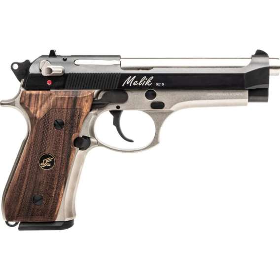 Rock Island Armory MK9 Handgun 9mm Luger 17rd Magazine 4.9" Barrel Two Tone with Wood Grips