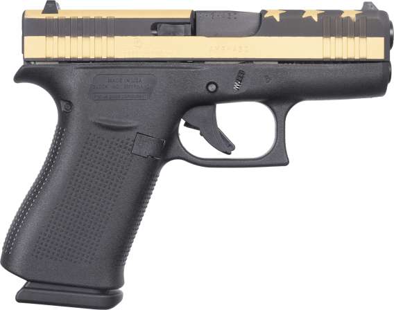 GLK 43X 9MM 10R STR STRP GD/BK