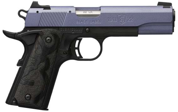 BROWNING 1911-22 BK LBL 22LR 4.25" ORC#