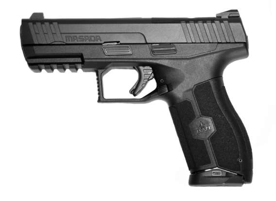 IWI - ISRAEL WEAPON INDUSTRIES MASADA OR 9MM 4" BLK 17+1 NS