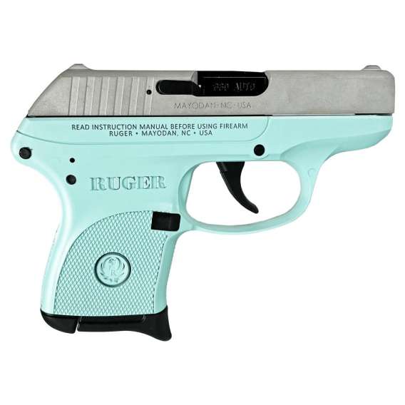 Ruger LCP 380 ACP Pistol 2.75" Barrel Tiffany Frame Silver Slide