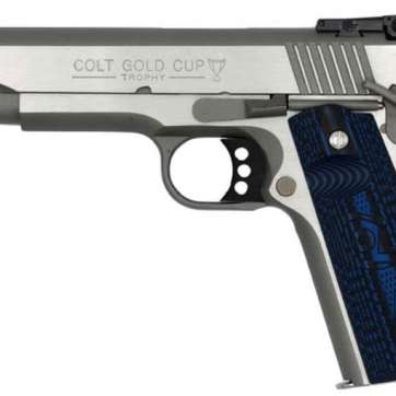 COLT GOLD CUP LITE 38SPR SS 5" AS