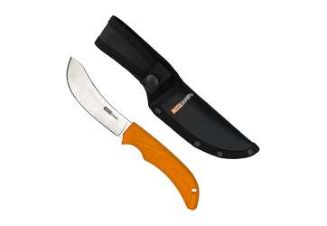 ACCUSHARP BUTCHER KNIFE ORNG W/SHTH