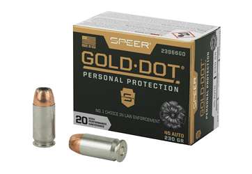 SPR GOLD DOT 45ACP 230GR HP 20/200