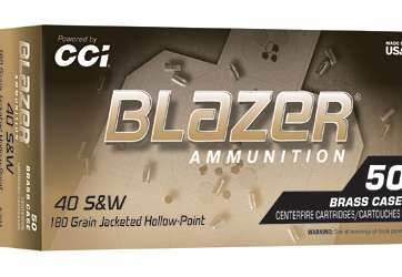 BLAZER BRASS 40S&W 180GR JHP 50/500
