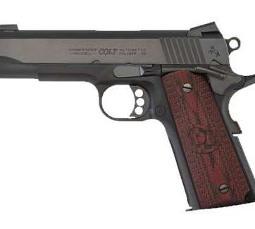 COLT LW COMMANDER 9MM BL/G10 4.25"
