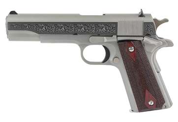 COLT 1911C GOVT 38SUP 5" STS ENGRAVD