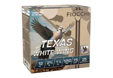FIOCCHI TX WW 12GA 2.75" 7.5 100/200
