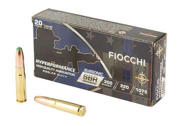 FIOCCHI HYPR SBR 300BLK 220GR 20/200