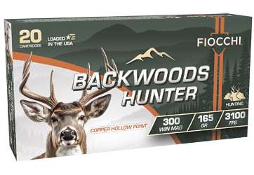 FIOCCHI BKW HNTR 300WM 165GR 20/200