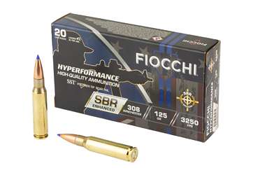 FIOCCHI HYPR SBR 308WIN 125GR 20/200