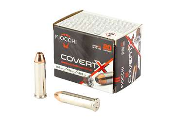 FIOCCHI COVERT X 357MAG 125GR 20/200