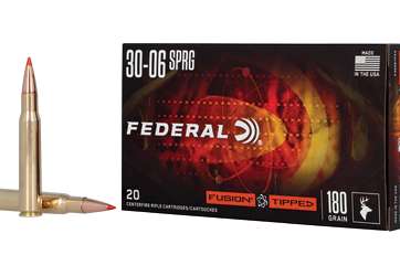 FUSION TIPPED 30-06SPG 180GR 20/200