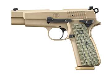 FN HIGH POWER 9MM 4.7" 10RD FDE OLVE