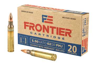 FRONTIER 556NATO 62GR FMJ 20/500