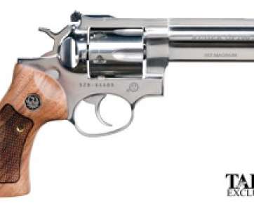 RUGER GP100 357MAG 4" HBL POLISH SS