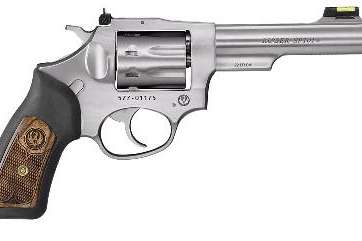 RUGER SP101 22LR 4.2" SS AS FIB OPT