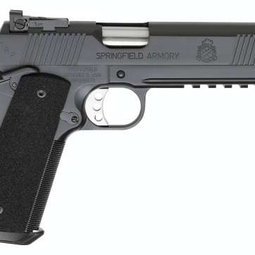 SPRINGFIELD ARMORY 1911 45 TRP OPER BLK ADJ NS