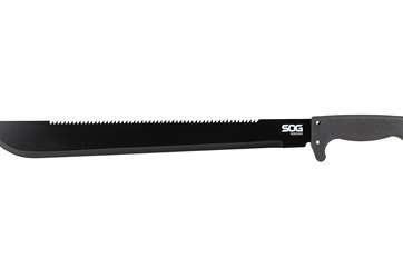 SOG SOGFARI MACHETE BLACK 18" W/STH