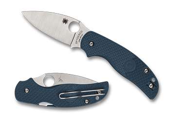 SPYDERCO SAGE 5 LTWT 3" BLUE