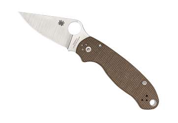 SPYDERCO PARA 3 CRU WEAR BRN MCRTA