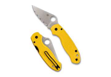 SPYDERCO PARA 3 LW SALT SE YELLOW