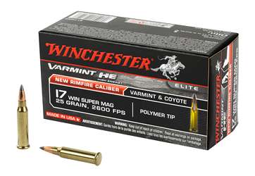 WIN VARMINT HE 17WSM 25GR PT 50/500