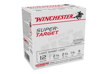 WIN SUPERTARGET 12GA 2.75" #9 25/250