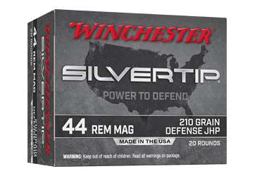 WIN SILVERTIP 44 REM MAG 210 GR JHP