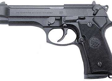 BERETTA 92FS 9MM BL/BLK 4.9" 10+1 CA