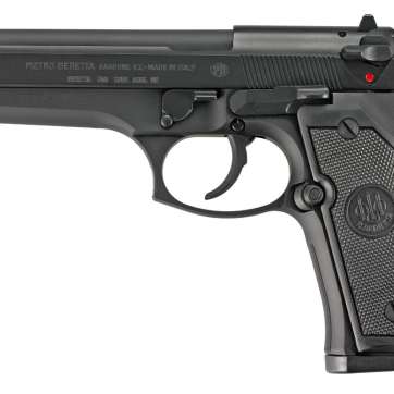 BERETTA 92FS 9MM BL/BLK 4.9" 10+1 DA