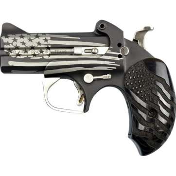 Bond Arms Old Glory Handgun .45/410 2rd Capacity 3.5" Barrel Black Flag Black Driving Holster