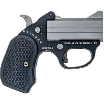 Stinger FireBall Derringer .38 Spl 2rd Capacity 3" Matte Stainless Barrel  Aluminum Frame B6 Grips