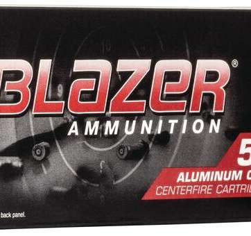 CCI Blazer Aluminum Handgun Ammunition .38 Spl (+P) 125 gr JHP 945 fps 50/ct