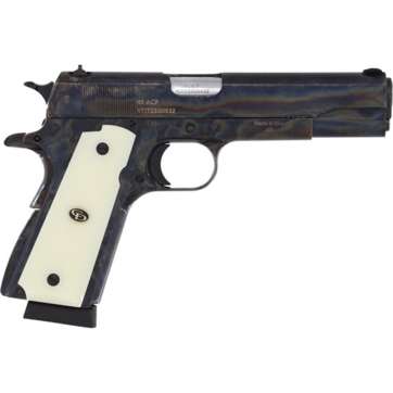 Chiappa 1911 Field Handgun .45 ACP 8rd Magazine 5" Barrel Case Colored with Ivory Grips