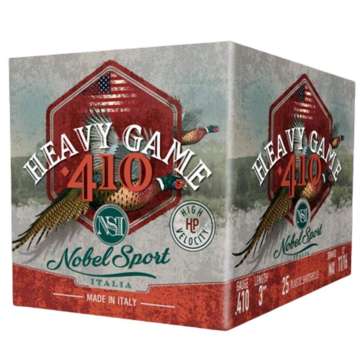 Nobel Sport 410 M Shotshells .410 ga 3" 11/16 oz 1145 fps #6 25/ct