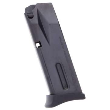 Bersa Thunder Ultra Compact 9 Handgun Magazine Black Matte Steel 9mm Luger 10/rd