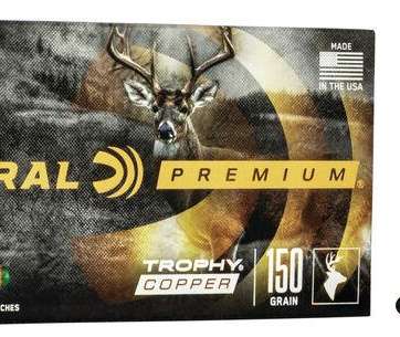 Federal Premium Trophy Copper Rifle Ammunition .30-30 Win 150 gr TC 2300 fps 20/ct