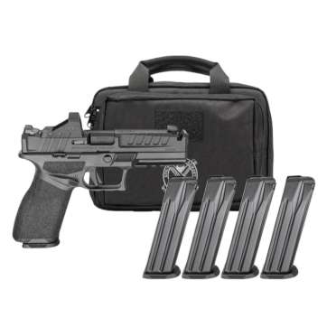 Springfield Gear Pac Echelon 4.0C Comp Handgun 9mm Luger 10(4)rd Magazines 4" Comp Barrel Green Dot & Bag