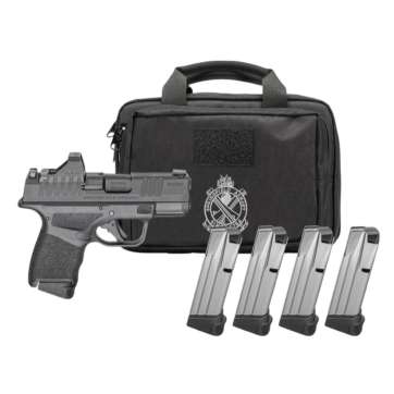 Springfield Gear Pac Hellcat Micro-Compact OSP Handgun 9mm Luger 10rd Magazines(4) 3" Barrel Green Dot & Bag CA Compliant