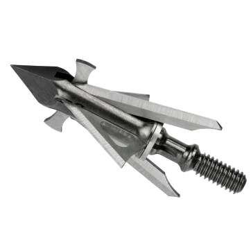Muzzy Trocar 4-Blade HB-Hybrid Crossbow Broadhead 1" X 1 5/8" Cut 100 gr 3/pk