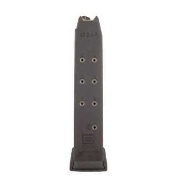 Glock Factory Handgun Magazine Black for Glock Model 37 .45 GAP 10/rd Bulk